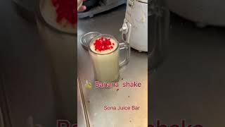 #sonajuicebar #urbanestate phase2 #jalandhar #bananashake #lover #shakelover #food #tastyfoods #