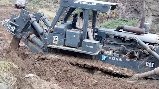 When your dozer wants to play in mud!