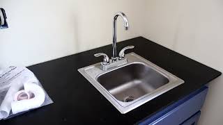 Elkay DSEP1515C Dayton Single Bowl Drop in Stainless Steel Bar Sink + Faucet Kit Review