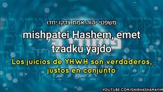 Pikudei Hashem | Canta: Avraham Fried | פיקודי ה' | Traducción libre al español