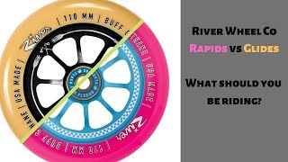 River Scooter Wheels - Rapids VS Glides Review