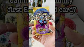 Enchanted hunt Opening Disney Lorcana TCG booster pack #lorcana #lorcanatcg #disneylorcana #shorts