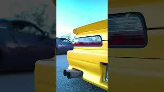 Banana Nissan Silvia S13 Goes HARD!! #shorts #drifting