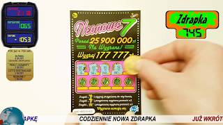 Zdrapka # 745 Neonowe 7