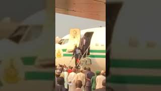 After Spending 105 days in UK,President Buhari Arrives