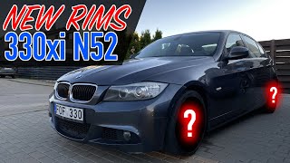 New Rims For BMW E90 330Xi N52