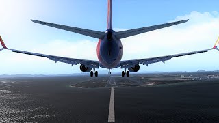 Zibo 737-800 | San Diego to Oakland | Realistic Flying (X-Plane 11)