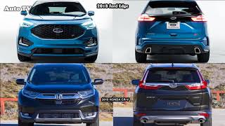 2019 Ford Edge VS 2018 Honda CR-V | Top SUV Car Comparison 2019