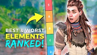 EVERY Element in Horizon Forbidden West RANKED! Which is BEST?