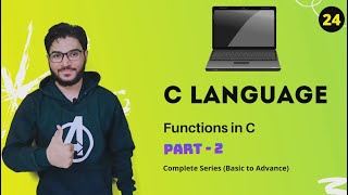 Function in C (Part-2) | C Tutorial in Hindi #24