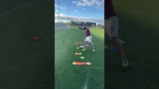 The HARDEST drill🔥to improve dribbling skills #soccerskills #soccer #footballskills #football