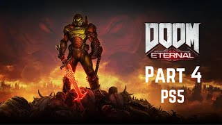 Doom Eternal PS5 Walkthrough Gameplay Part 4 - Exultia (PS5)(1080p HD)