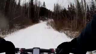 A Ride in the Country. Surly Moonlander Fat Bike. Gopro Hero3+