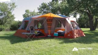 Instant Cabin Tent 10 Person, Ozark Trail