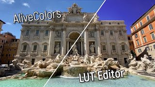 Редактор LUT в AliveColors