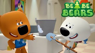 BE-BE-BEARS 🐻 Bjorn and Bucky 🦊 Now museum now you don't 🐥 Funny Cartoons For Kids