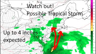 Watch out!! Upcoming Tropical Cyclone?! Northeast impact likely! - WeatherWilliam