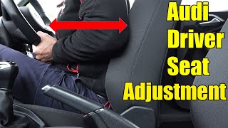 Audi Driver Seat Adjustment