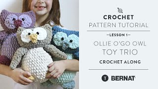 Crochet Along Lesson 1 | Ollie the O'Go Owl Toy Trio