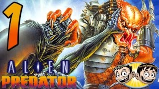 Alien Vs. Predator Arcade Game - PART 1 - Authentic Redneck Commentary - BroBrahs