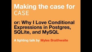 Making the case for CASE with Myles Braithwaite