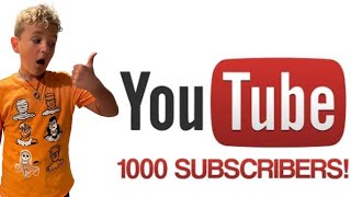 1000 Subscribers