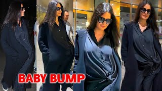 Katrina Kaif proudly flaunting her Baby Bump after confirming Pregnancy in LONDON