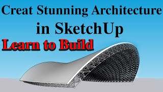 Step-by-Step Guide to Creating Parametric Architecture in SketchUp#3ddesign #sketchup #viralvideo