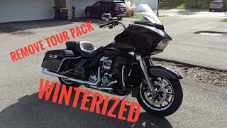 How to Winterize Your Motorcycle or Car | Road Glide Tour Pack Removal