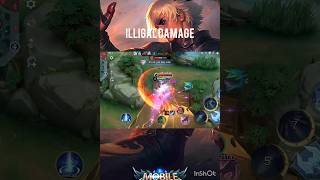 GUSION ILLEGAL DAMAGE BUILD 🔥🔥#mobilelegends #mlbb #shortsfeed #trending #viral