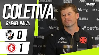 COLETIVA RAFAEL PAIVA | AO VIVO | Vasco x Internacional - Brasileirão 2024