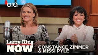 Constance Zimmer & Missi Pyle On ‘The Mother Load’ Podcast, Mom Shaming, & Helicopter Parenting