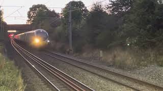 London Northwestern departs Berkswell station towards Birmingham September 24