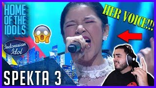 TIARA - ONE MOMENT IN TIME (Whitney Houston) - SPEKTA SHOW TOP 13 - Indonesian Idol 2020 Reaction!