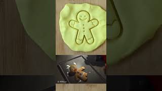 His smile will soon be gone. #shrek #baking #cookies #cookiecutter #cooking