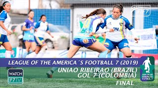 União Ribeirão(BRA) x Gol 7(COL) -  Liga de Las Américas 2019 - Final