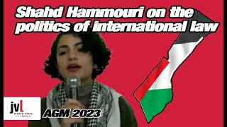 Dr. Shahd Hammouri at Jewish Voice for Labour's AGM | 03/12/23