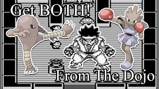 Get BOTH Hitmonlee and Hitmonchan Before Brock in Pokémon Red (Feat. @kevykangoegaming )