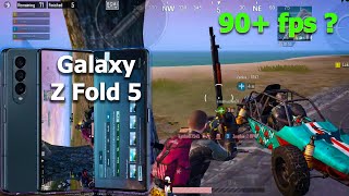 Samsung Galaxy Z Fold 5 ? \M14 5G BGMi Test , Heating and Battery Test | Gaming Beast? BGMi GAMEPLAY