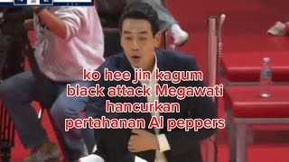 Pengakuan Ko Hee Jin terkagum black attack Megawati bisa hancurkan  Al peppers