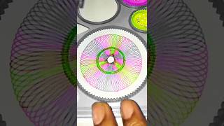 Spirograph Art for Relaxation | ASMR Sounds & Satisfying Patterns #SpirographArt #ASMRSounds 2a