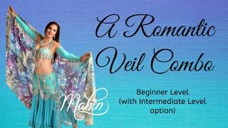 ⭐Belly Dance:: Beginner Veil Combo ⭐