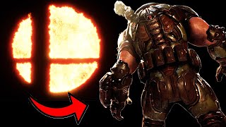 The Doom Slayer On Super Smash Bros Ultimate