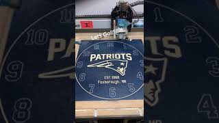 #massachusetts #massachusettscheck #woodworking #diy #fyp #patriots #football #cnc