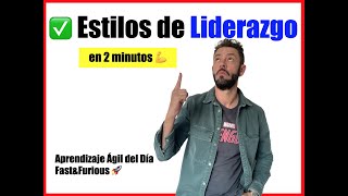 Los diferentes ESTILOS de LIDERAZGO