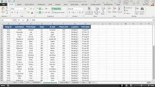 Microsoft Excel Course - Sorting a List Using Single Level Sort | Part 66