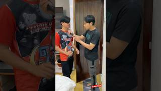 Randika mau pirang rambut #davidsunairi #wargads #anakdesa #minivlog #comedy