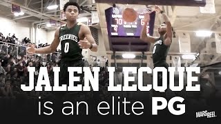 Jalen Lecque Is EXPLOSIVE! TAKES OVER At John Wall Holiday Invitational! | Mars Reel