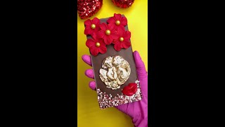 DIY Valentine's Chocolate Tablets with Silicone Molds ft. Edible Hearts & Oh Sweet Art