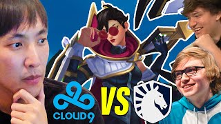 🔥VAYNE TOP🔥watching the greatest region in the world dominate🔥C9 VS TL🔥